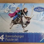 Frozen 4x Puzzles