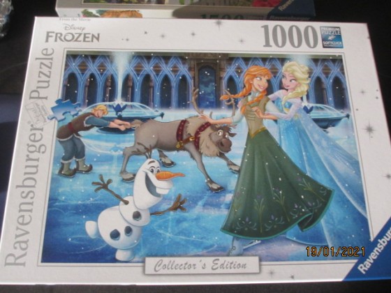 Disney Frozen Anna , Elsa, Kristoff , Olaf und Sven