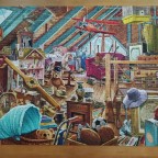 The cluttered attic, 500 Teile (Castorland)