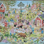 Jan van Haasteren  - Mittsommerfest