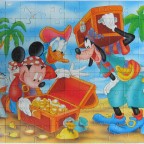 Mickeys Schatzsuche	100	RAVENSBURGER	Disney	Mickey for Kids	10 825 1	Breite 49 x 36		Bestand Nr. 050 2195	OK
