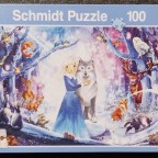 Prinzessin im Winterwald, 100 Teile, Schmidt