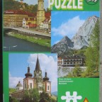 (RESERVIERT f. Eselfan) STEIERMARK-PUZZLE 120 (3x) PIATNIK Vor 1978 (Bundesländer) 5212 Bestand Nr.124