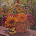 Summer Bouquet	275	COBBLE HILL	Rosemary Millette	Mit Poster	88012	Hoch 45,7 x 61		Bestand Nr. 090 1105