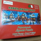 Santa on his Way 1000