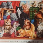 "Feline meeting" von Trefl