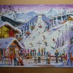 Ravensburger "Slopeside Spirit" 1000 Teile - Leihpuzzle