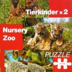 PIATNIK 5273 Tierkinder x 2  (Nursery Zoo) 120  x3	Bestand Nr. 102 2288