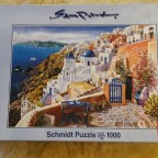 Sam Park: Blick von Santorini - 1000