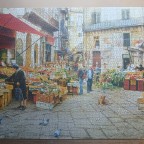 La Vucciria Market, Palermo by Clark Hulings 3000 pieces  (Educa Puzzle)
