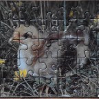 4 Mini Puzzle - Küken