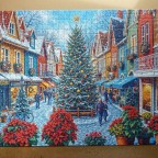 Bluebird "Christmas Town Square Shopping" 1000 Teile - Reserviert
