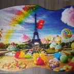 Sweet Paris, 644 Teile (Trefl, shaped puzzle)