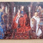 Wentworth "Jan van Eyck - Madonna en kind met Kannunik Joris van der Paele 1436,Oliverf op paneel" 140 Teile