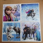 Frozen 4x Puzzles