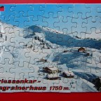 Griessenkar-Wagrainerhaus 1750m.	54	Postkarten-Puzzle-Spiel	~ 1970		35/07242			Bestand Nr. 104 1038