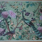 Handgeschilderd 18e eeuws Chinees papier behang