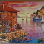 The Mediterranean Harbour by Dominic Davison 5000 Pieces ( Educa Puzzle )